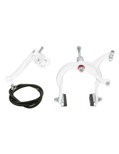 Mx Brake Front Alloy White.
